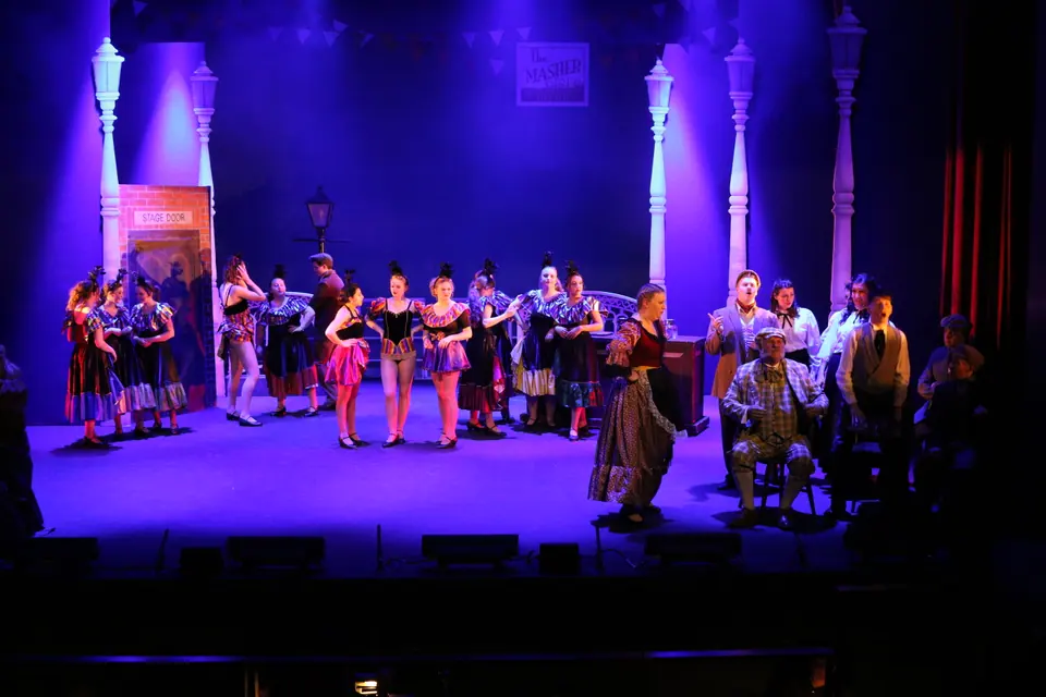 Willenhall Musical Theatre Company's 2018 production of Half a Sixpence at Dormston Mill Theatre, Sedgley. Photograph 57 of 258.