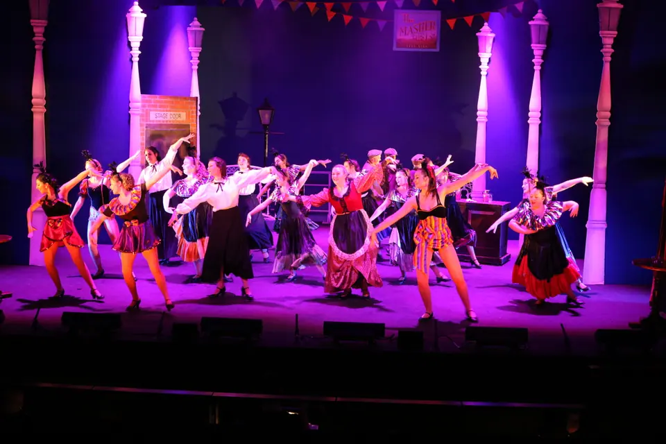 Willenhall Musical Theatre Company's 2018 production of Half a Sixpence at Dormston Mill Theatre, Sedgley. Photograph 63 of 258.