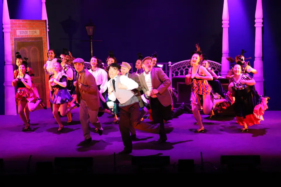 Willenhall Musical Theatre Company's 2018 production of Half a Sixpence at Dormston Mill Theatre, Sedgley. Photograph 65 of 258.