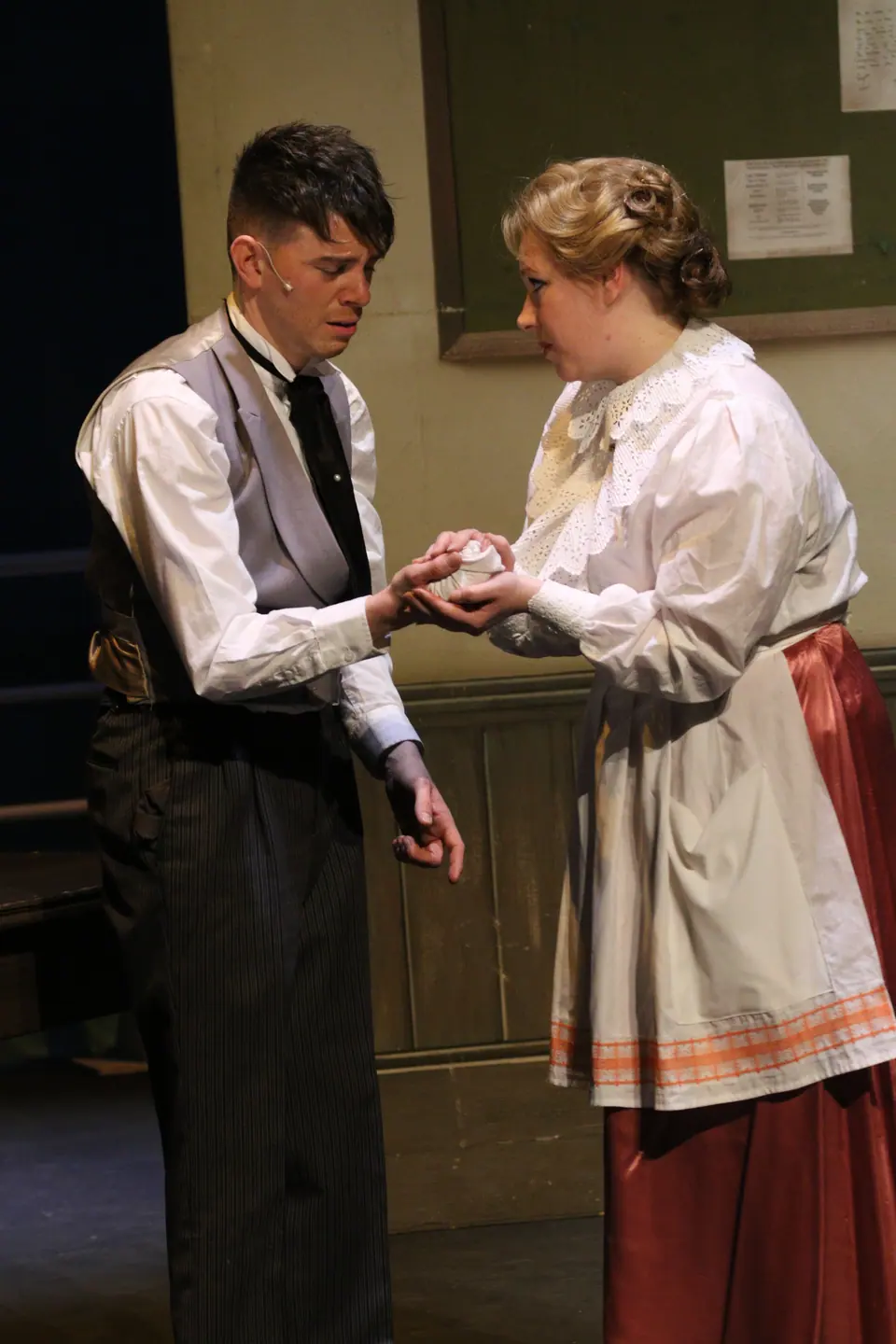Willenhall Musical Theatre Company's 2018 production of Half a Sixpence at Dormston Mill Theatre, Sedgley. Photograph 82 of 258.