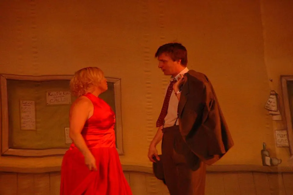 Willenhall Musical Theatre Company's 2003 production of Kiss Me Kate. Photograph 113 of 147.