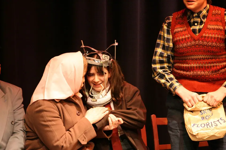 Willenhall Musical Theatre Company's 2008 production of Little Shop of Horrors. Photograph 2 of 30.