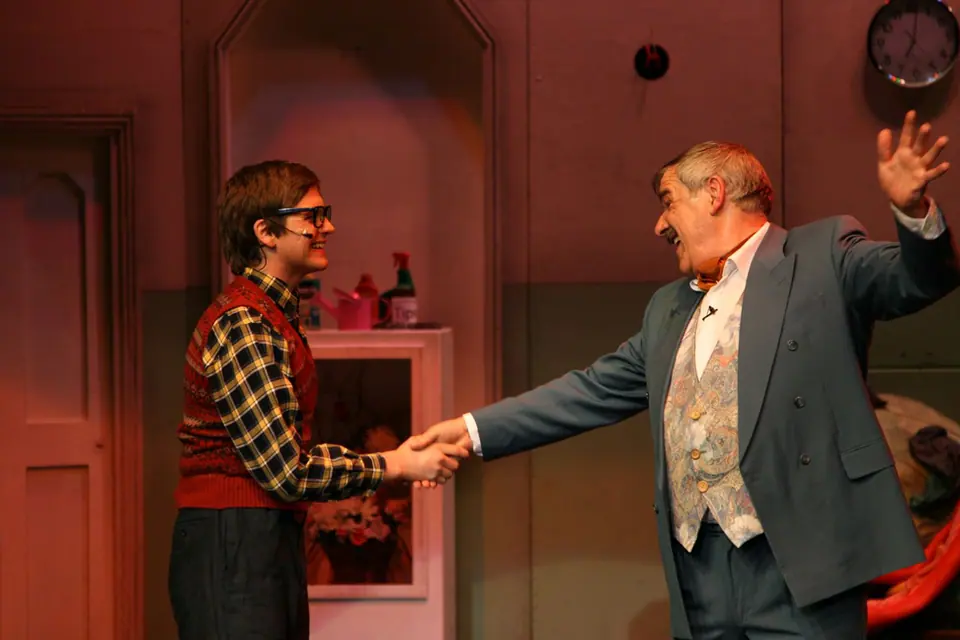Willenhall Musical Theatre Company's 2008 production of Little Shop of Horrors. Photograph 90 of 171.