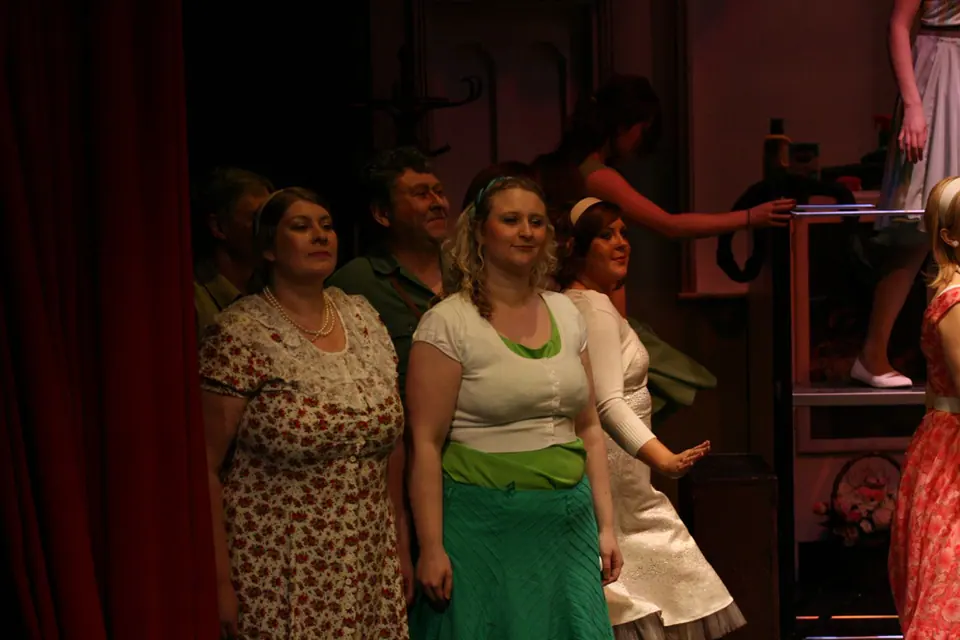 Willenhall Musical Theatre Company's 2008 production of Little Shop of Horrors. Photograph 101 of 171.