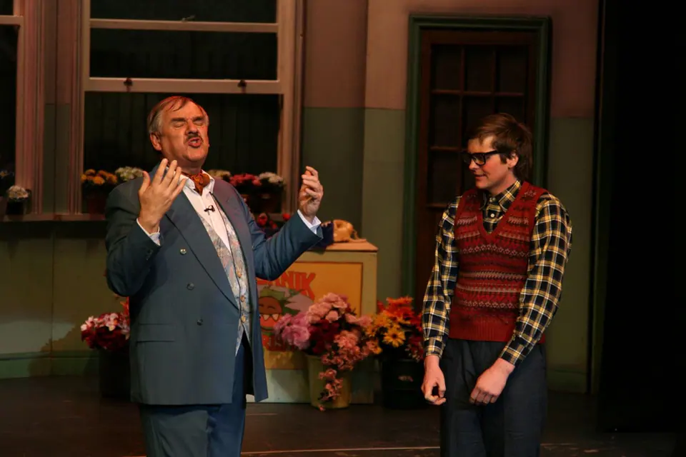 Willenhall Musical Theatre Company's 2008 production of Little Shop of Horrors. Photograph 104 of 171.