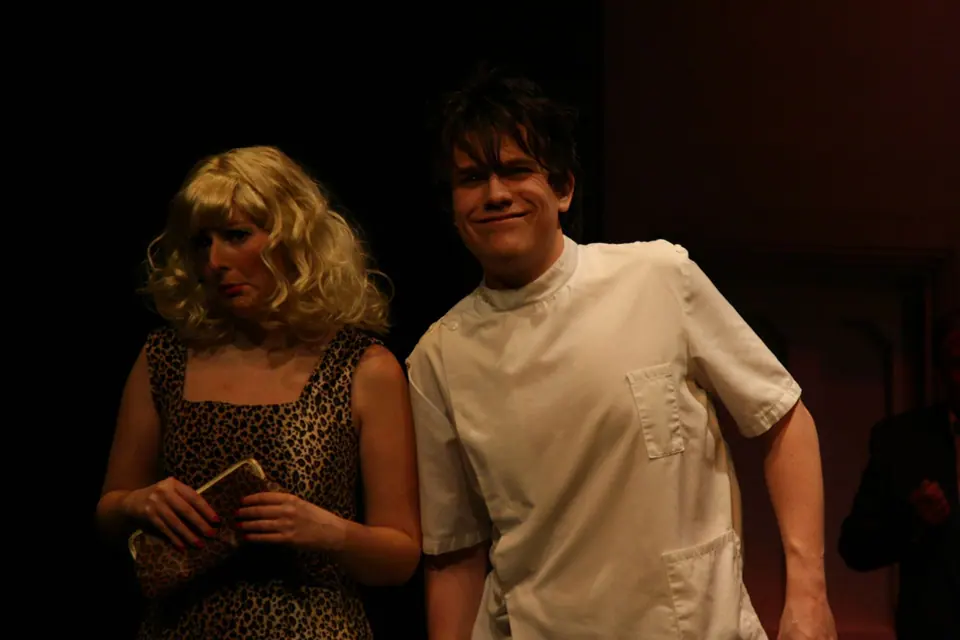 Willenhall Musical Theatre Company's 2008 production of Little Shop of Horrors. Photograph 107 of 171.