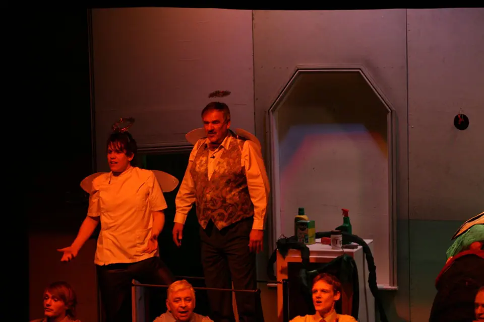 Willenhall Musical Theatre Company's 2008 production of Little Shop of Horrors. Photograph 116 of 171.
