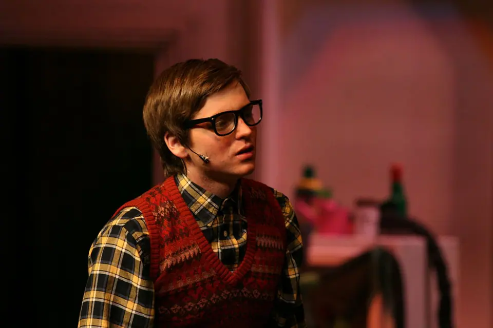 Willenhall Musical Theatre Company's 2008 production of Little Shop of Horrors. Photograph 118 of 171.