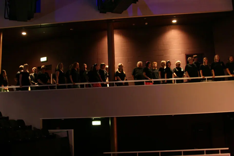 Willenhall Musical Theatre Company's 2008 production of Little Shop of Horrors. Photograph 120 of 171.