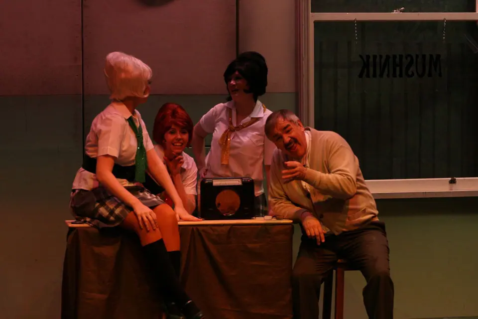 Willenhall Musical Theatre Company's 2008 production of Little Shop of Horrors. Photograph 122 of 171.