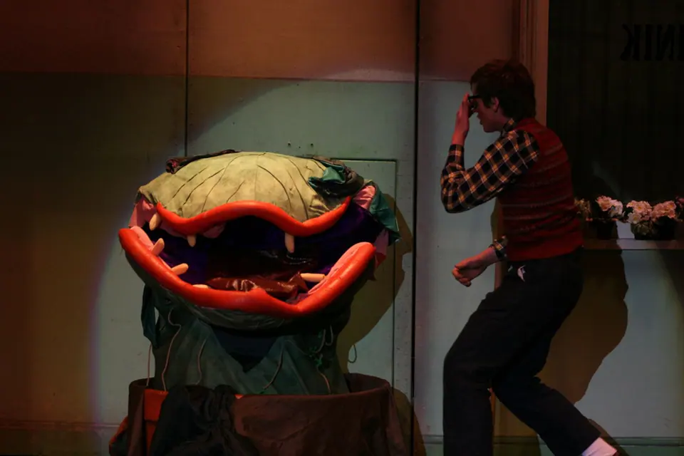 Willenhall Musical Theatre Company's 2008 production of Little Shop of Horrors. Photograph 126 of 171.