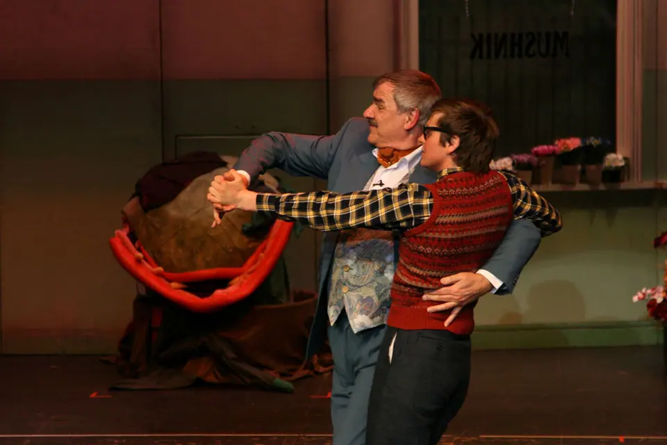 Willenhall Musical Theatre Company's 2008 production of Little Shop of Horrors. Photograph 127 of 171.
