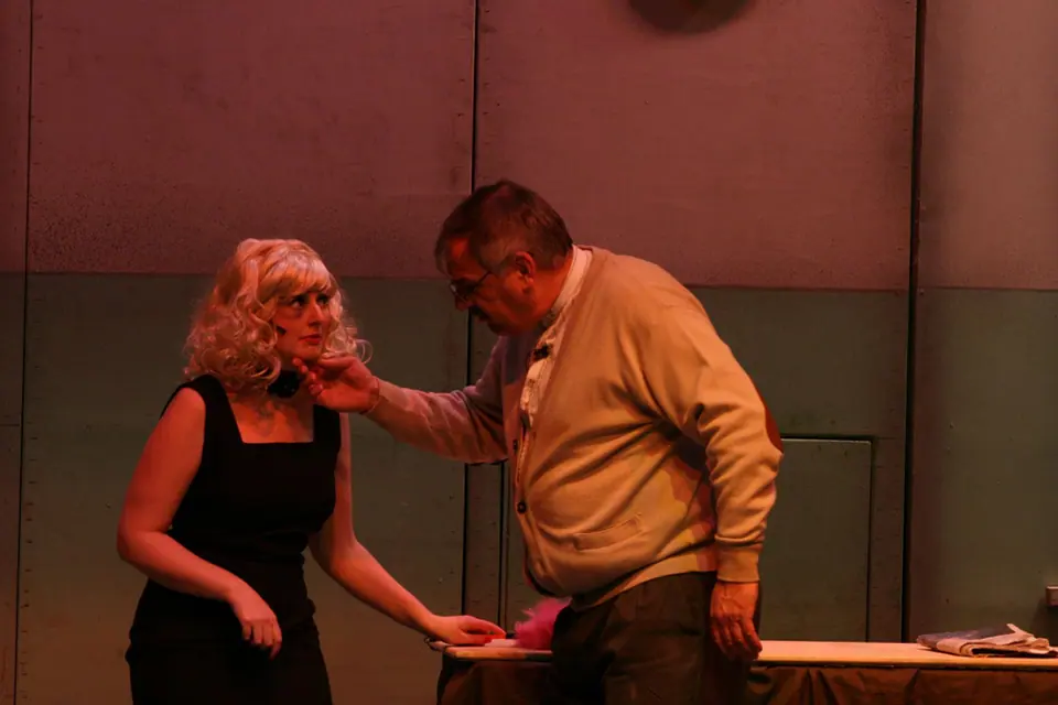 Willenhall Musical Theatre Company's 2008 production of Little Shop of Horrors. Photograph 128 of 171.