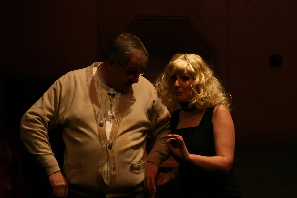 Willenhall Musical Theatre Company's 2008 production of Little Shop of Horrors. Photograph 130 of 171.