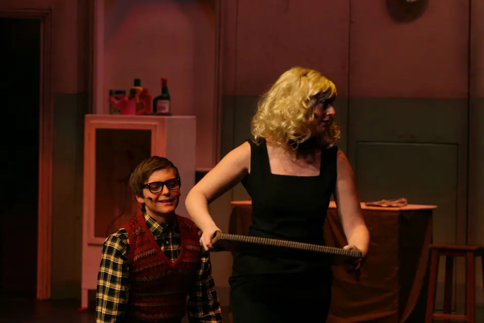 Willenhall Musical Theatre Company's 2008 production of Little Shop of Horrors. Photograph 132 of 171.
