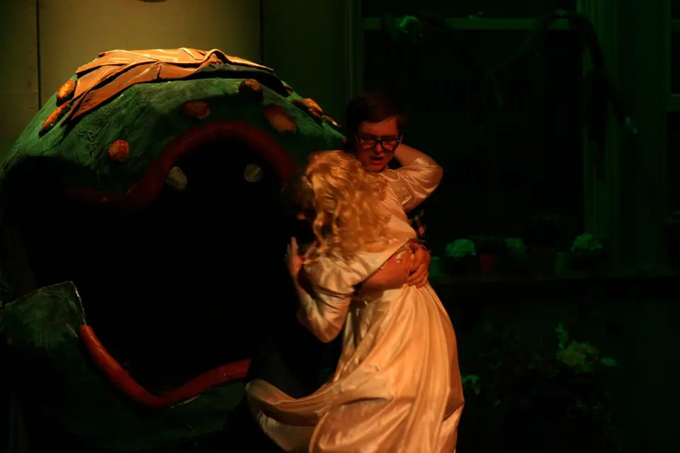 Willenhall Musical Theatre Company's 2008 production of Little Shop of Horrors. Photograph 137 of 171.
