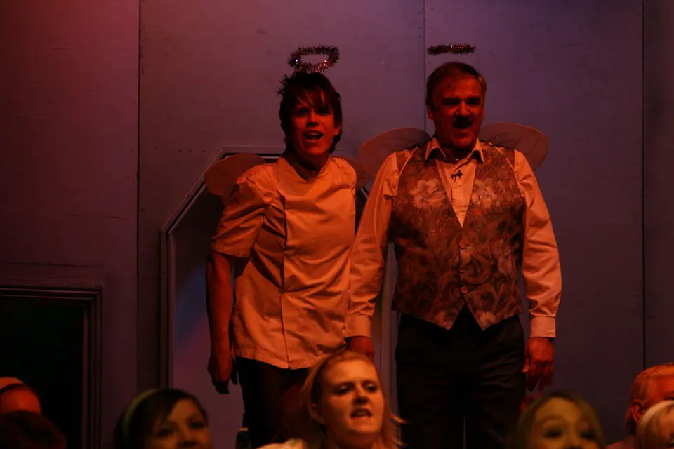 Willenhall Musical Theatre Company's 2008 production of Little Shop of Horrors. Photograph 140 of 171.