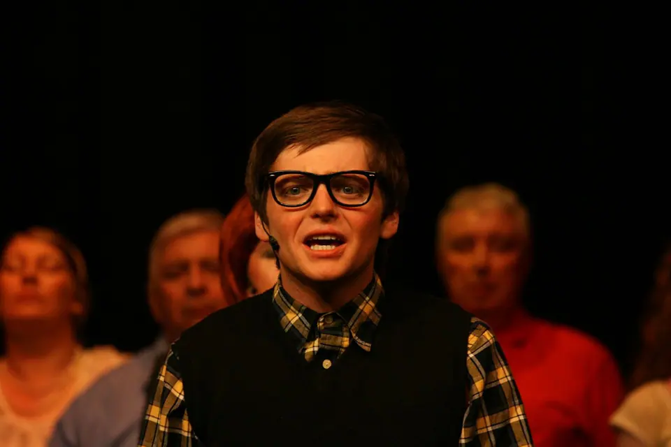 Willenhall Musical Theatre Company's 2008 production of Little Shop of Horrors. Photograph 158 of 171.