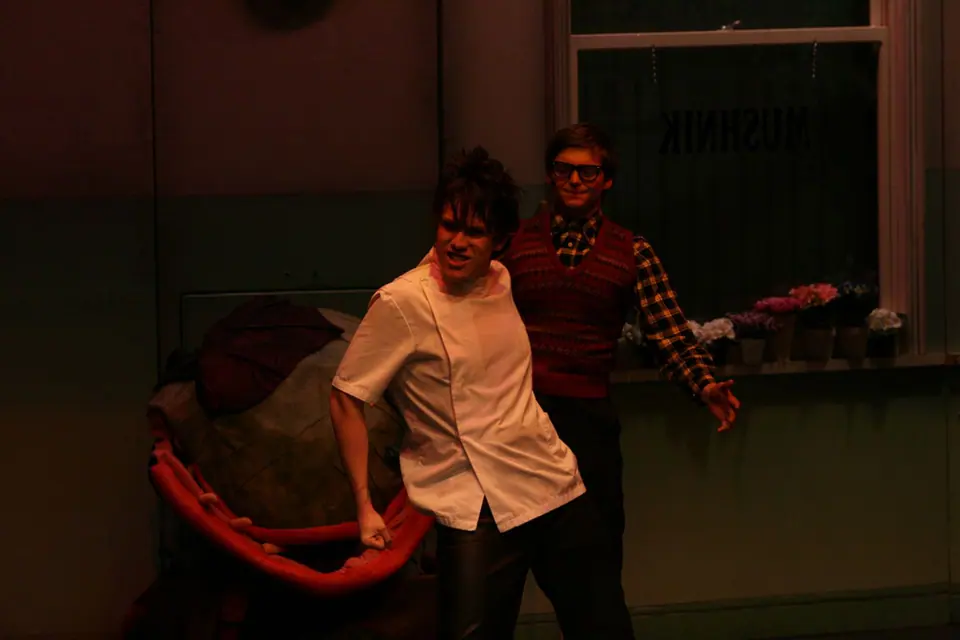 Willenhall Musical Theatre Company's 2008 production of Little Shop of Horrors. Photograph 160 of 171.