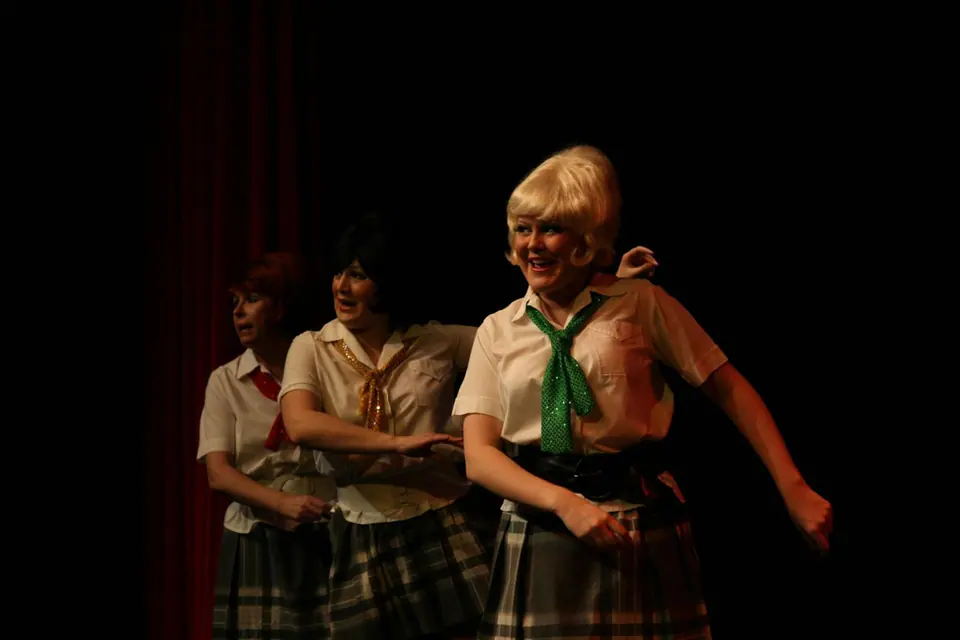 Willenhall Musical Theatre Company's 2008 production of Little Shop of Horrors. Photograph 162 of 171.