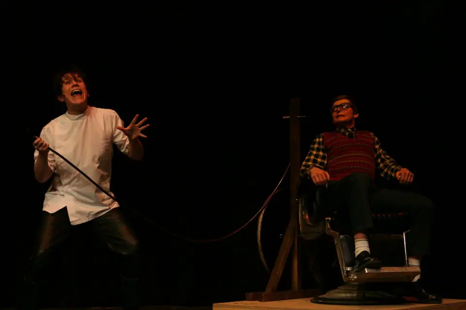 Willenhall Musical Theatre Company's 2008 production of Little Shop of Horrors. Photograph 169 of 171.