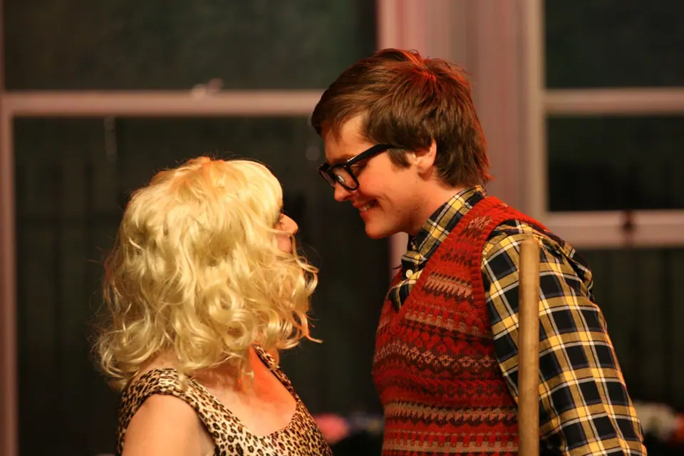 Willenhall Musical Theatre Company's 2008 production of Little Shop of Horrors. Photograph 19 of 30.