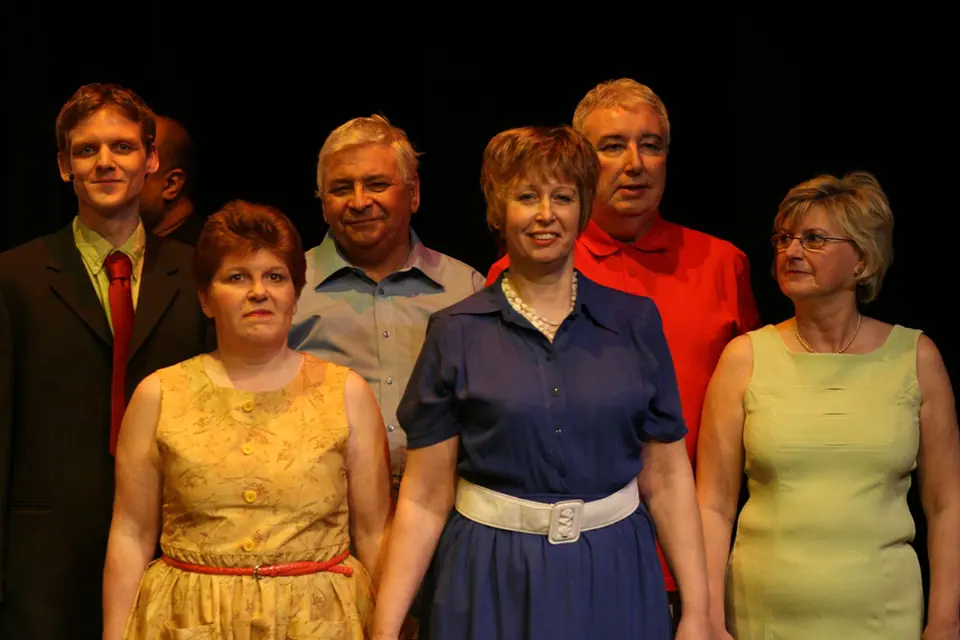 Willenhall Musical Theatre Company's 2008 production of Little Shop of Horrors. Photograph 25 of 30.