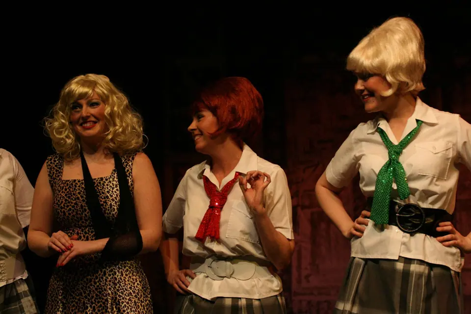 Willenhall Musical Theatre Company's 2008 production of Little Shop of Horrors. Photograph 28 of 30.