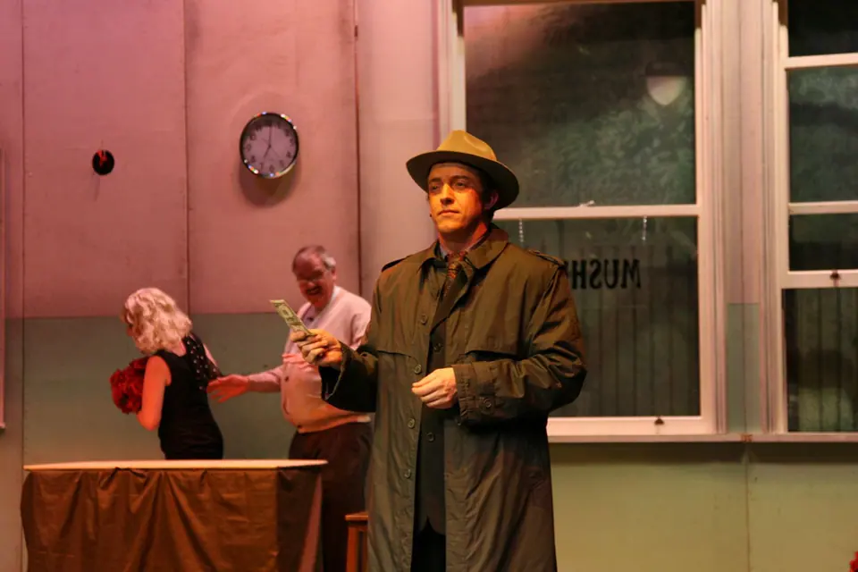 Willenhall Musical Theatre Company's 2008 production of Little Shop of Horrors. Photograph 29 of 30.