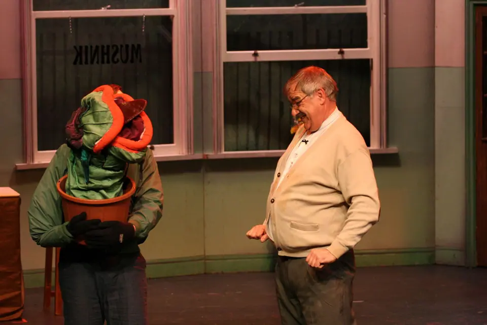 Willenhall Musical Theatre Company's 2008 production of Little Shop of Horrors. Photograph 28 of 171.