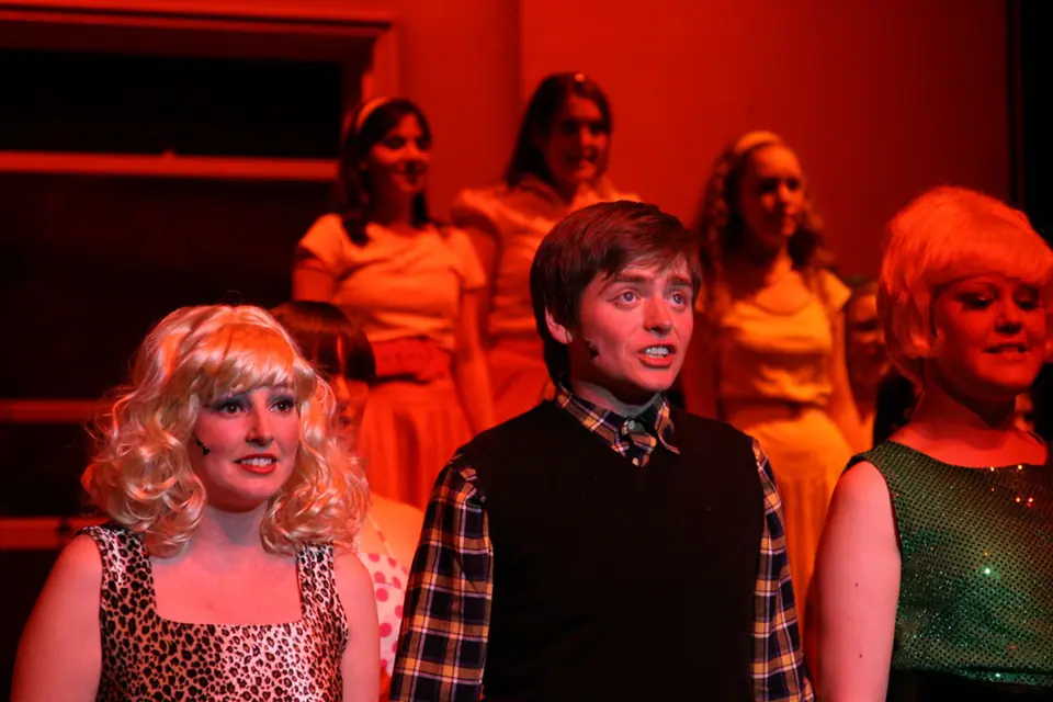 Willenhall Musical Theatre Company's 2008 production of Little Shop of Horrors. Photograph 31 of 171.