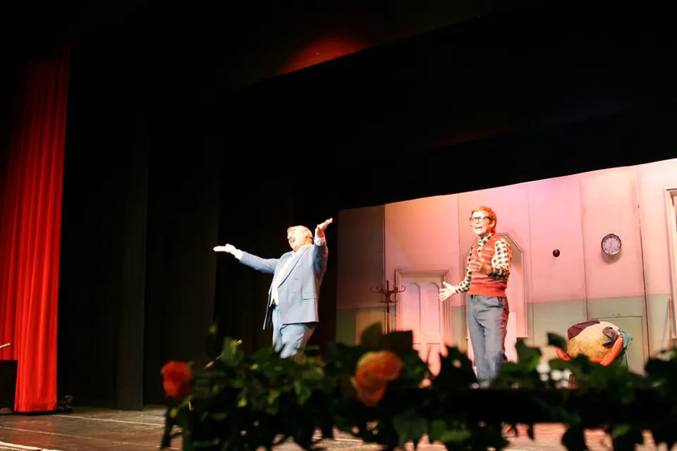 Willenhall Musical Theatre Company's 2008 production of Little Shop of Horrors. Photograph 32 of 171.