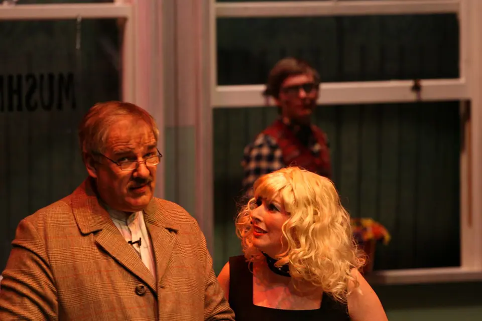 Willenhall Musical Theatre Company's 2008 production of Little Shop of Horrors. Photograph 39 of 171.