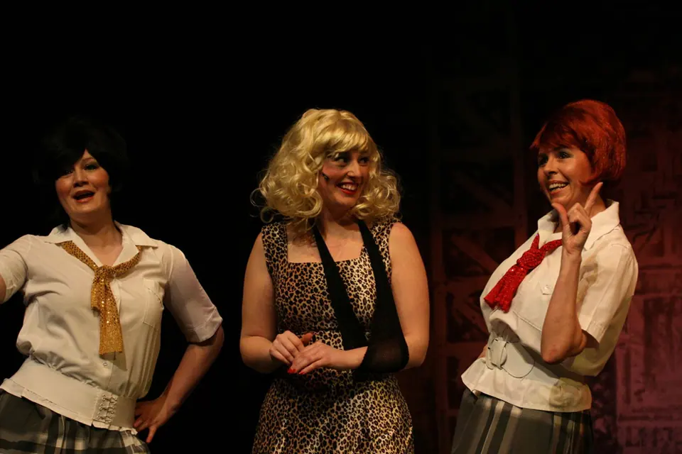 Willenhall Musical Theatre Company's 2008 production of Little Shop of Horrors. Photograph 42 of 171.