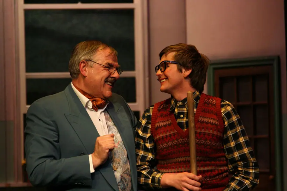 Willenhall Musical Theatre Company's 2008 production of Little Shop of Horrors. Photograph 43 of 171.