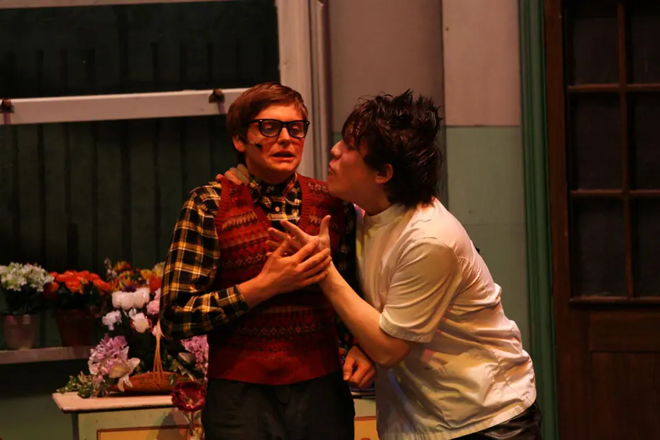 Willenhall Musical Theatre Company's 2008 production of Little Shop of Horrors. Photograph 47 of 171.