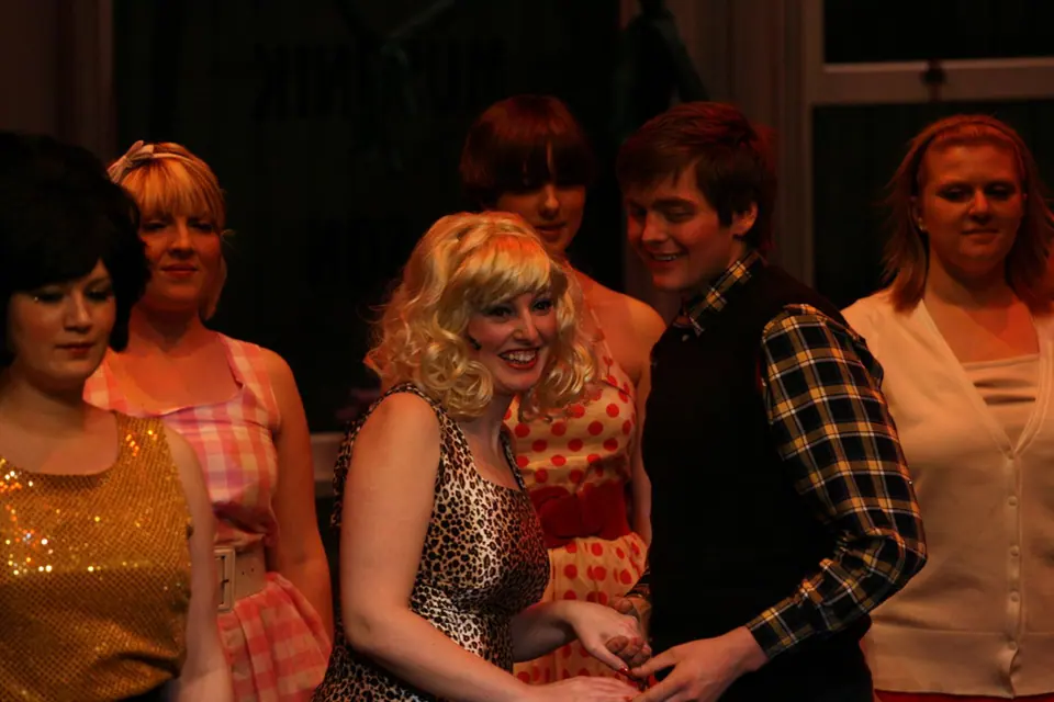 Willenhall Musical Theatre Company's 2008 production of Little Shop of Horrors. Photograph 72 of 171.