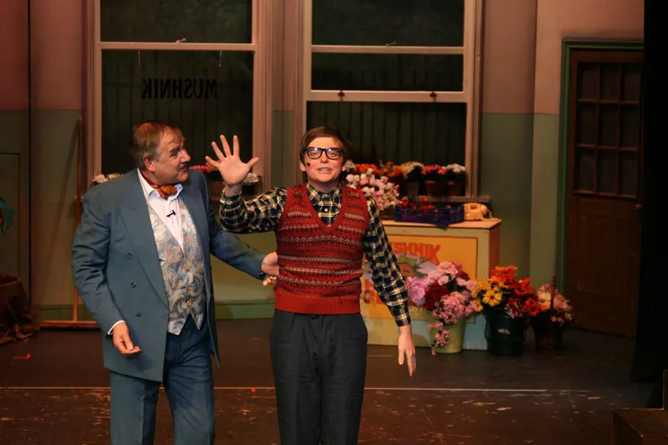 Willenhall Musical Theatre Company's 2008 production of Little Shop of Horrors. Photograph 73 of 171.