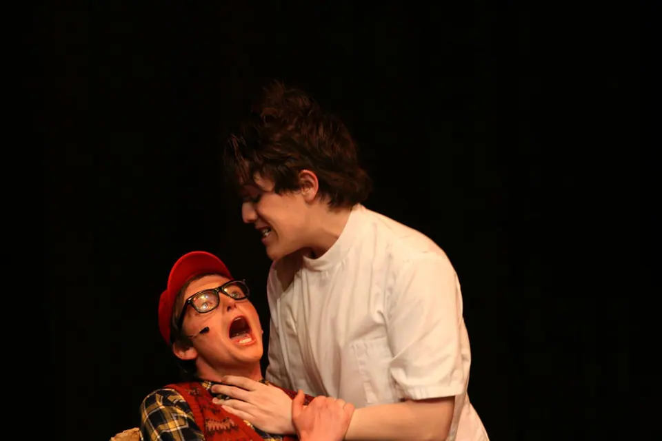 Willenhall Musical Theatre Company's 2008 production of Little Shop of Horrors. Photograph 83 of 171.