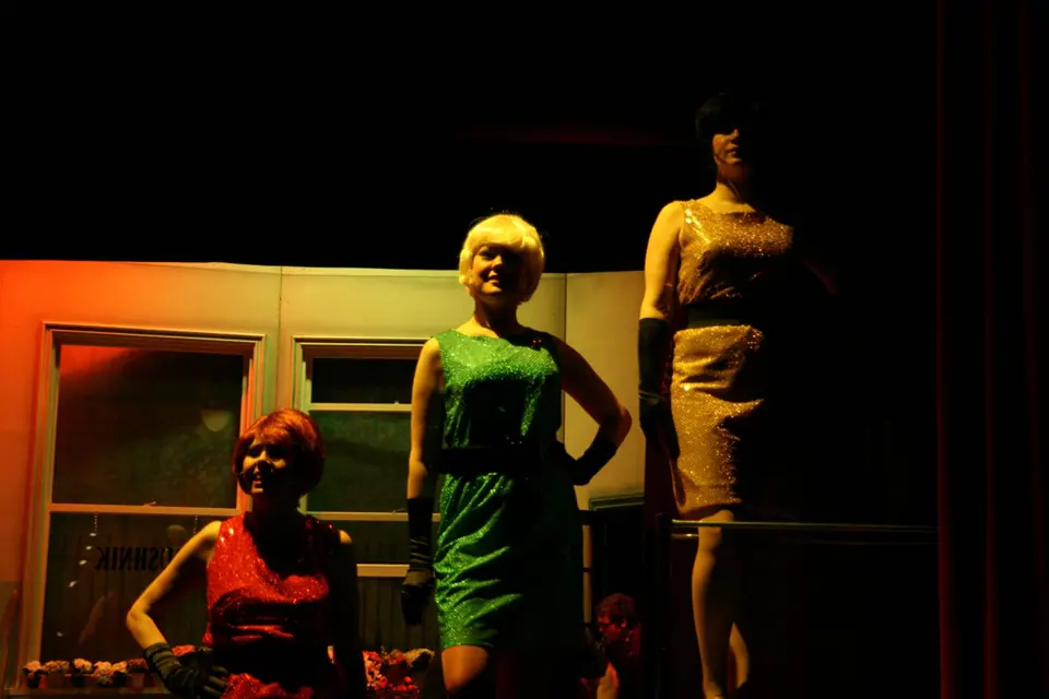 Willenhall Musical Theatre Company's 2008 production of Little Shop of Horrors. Photograph 84 of 171.
