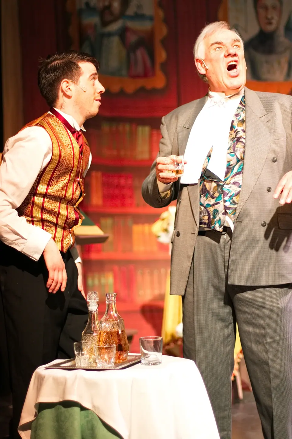Willenhall Musical Theatre Company's 2016 production of Me and My Girl at Dormston Mill Theatre, Sedgley. Photograph 6 of 30.