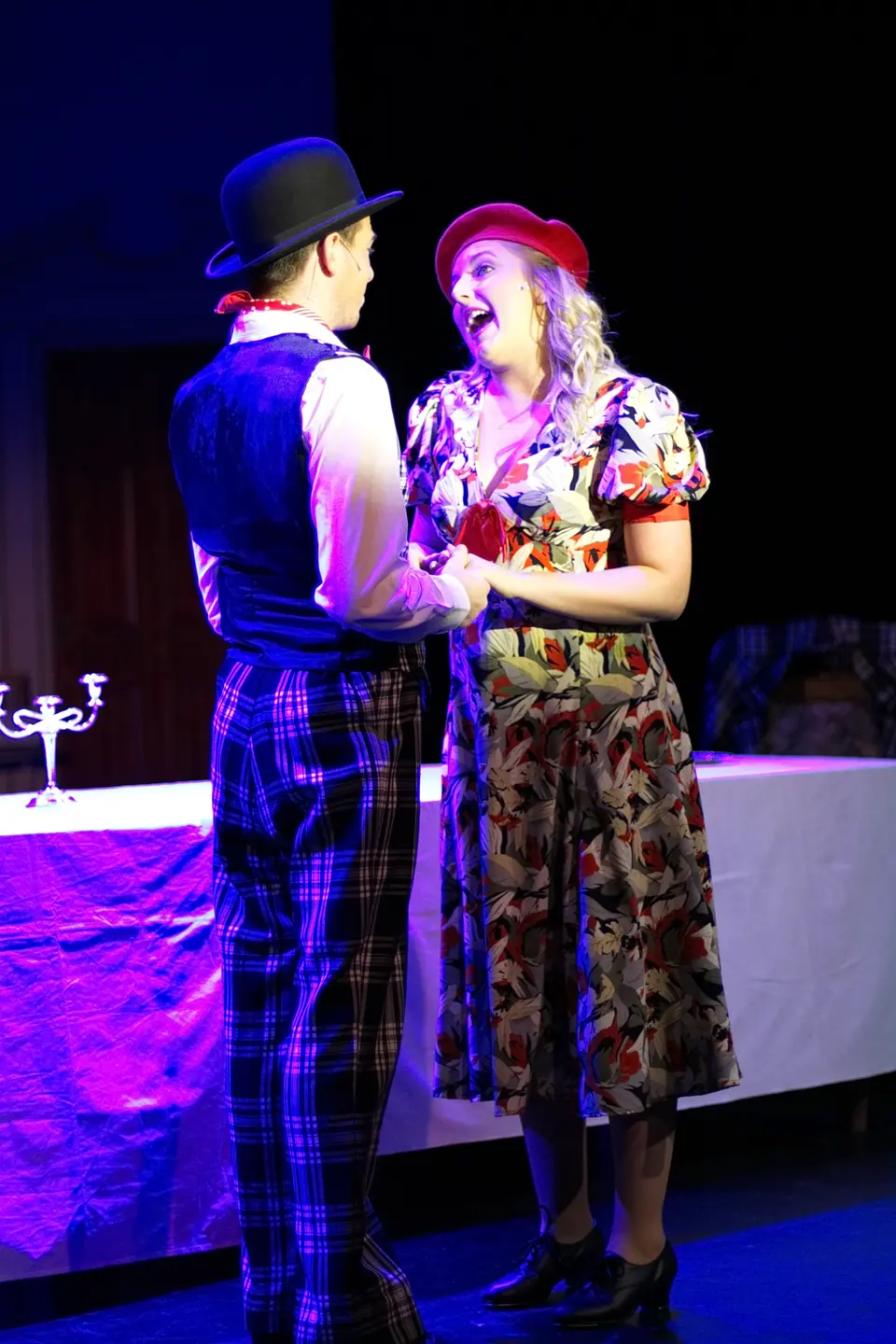 Willenhall Musical Theatre Company's 2016 production of Me and My Girl at Dormston Mill Theatre, Sedgley. Photograph 101 of 308.