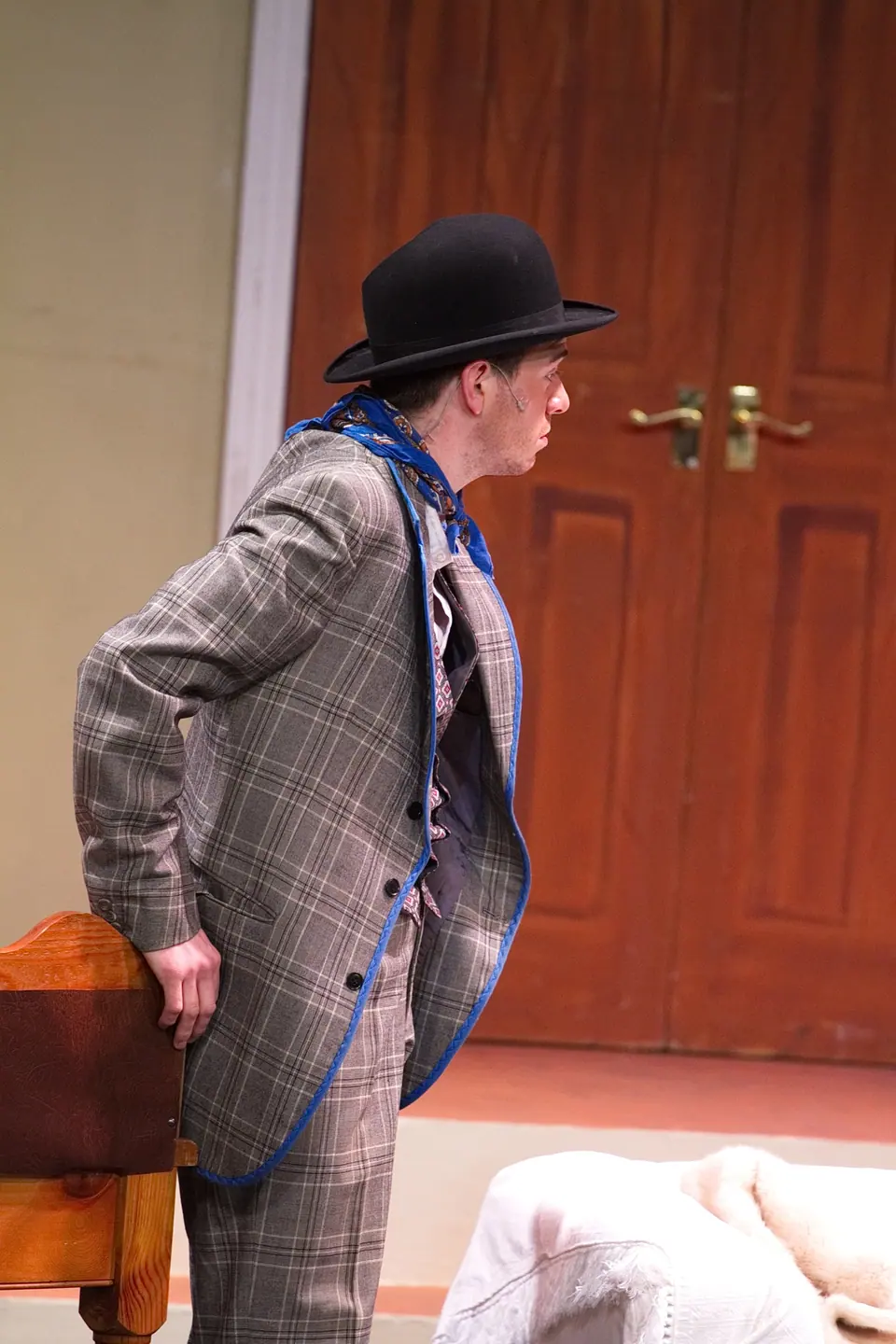 Willenhall Musical Theatre Company's 2016 production of Me and My Girl at Dormston Mill Theatre, Sedgley. Photograph 104 of 308.