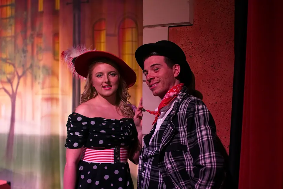 Willenhall Musical Theatre Company's 2016 production of Me and My Girl at Dormston Mill Theatre, Sedgley. Photograph 109 of 308.