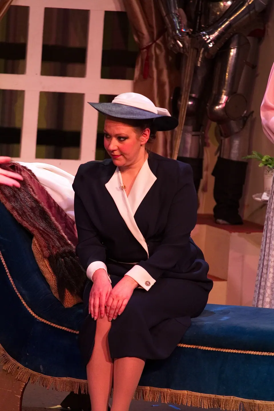 Willenhall Musical Theatre Company's 2016 production of Me and My Girl at Dormston Mill Theatre, Sedgley. Photograph 111 of 308.