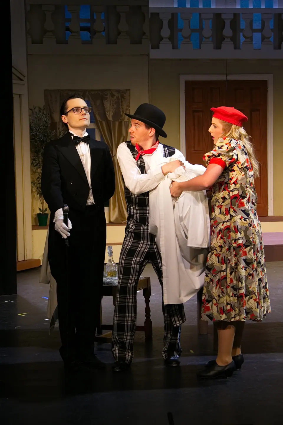 Willenhall Musical Theatre Company's 2016 production of Me and My Girl at Dormston Mill Theatre, Sedgley. Photograph 128 of 308.