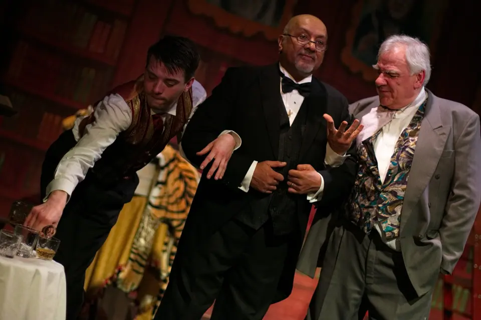 Willenhall Musical Theatre Company's 2016 production of Me and My Girl at Dormston Mill Theatre, Sedgley. Photograph 147 of 308.