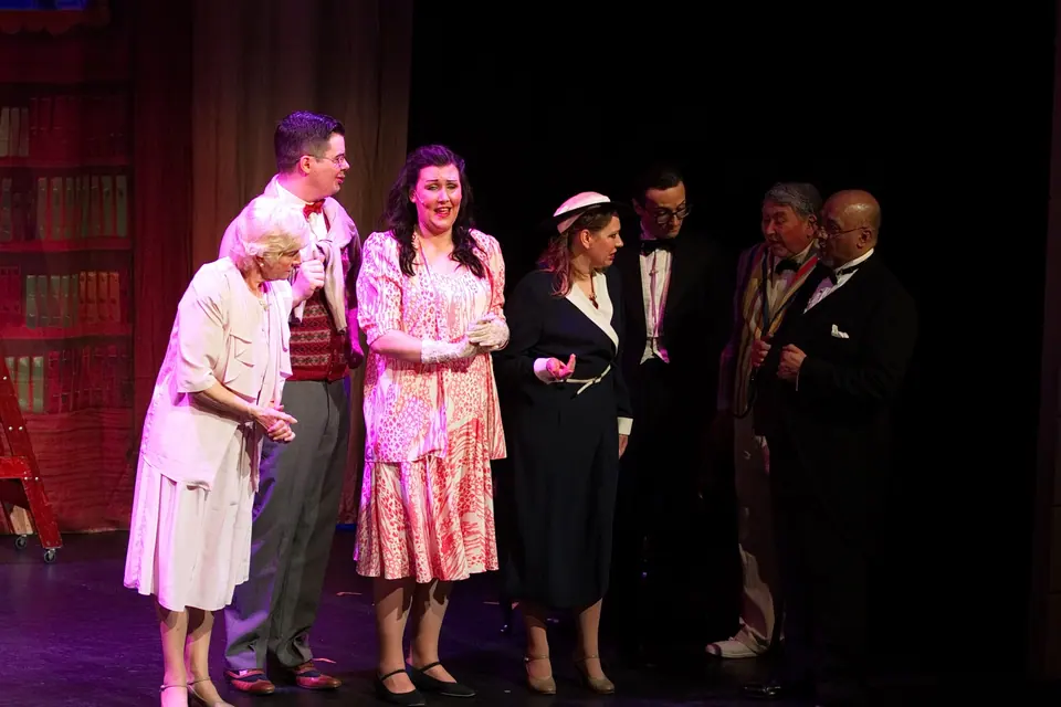 Willenhall Musical Theatre Company's 2016 production of Me and My Girl at Dormston Mill Theatre, Sedgley. Photograph 156 of 308.
