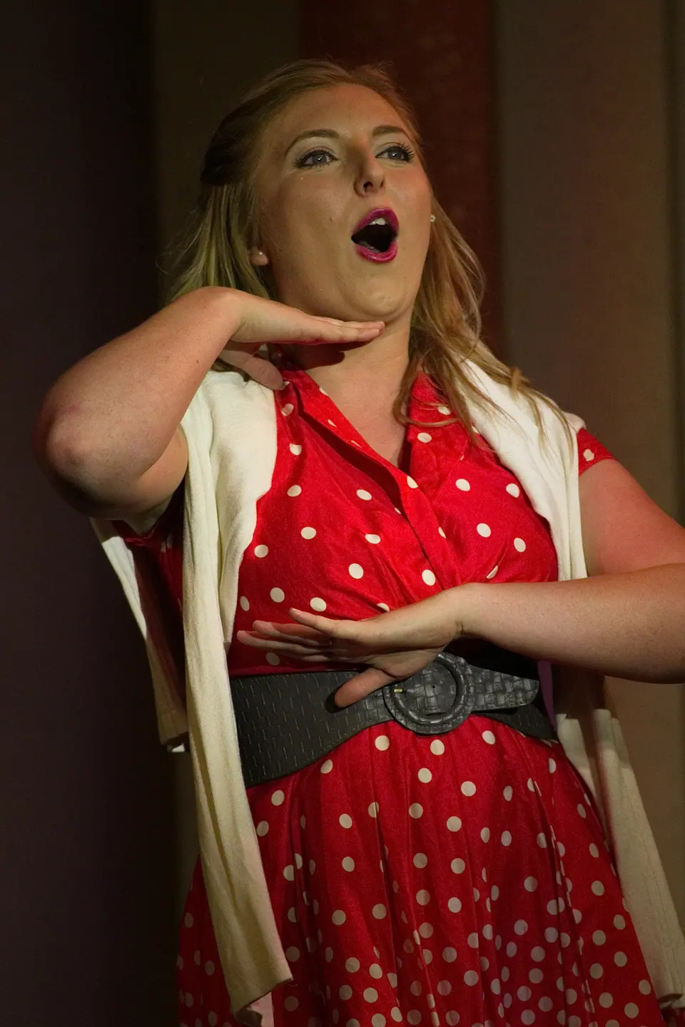 Willenhall Musical Theatre Company's 2016 production of Me and My Girl at Dormston Mill Theatre, Sedgley. Photograph 159 of 308.