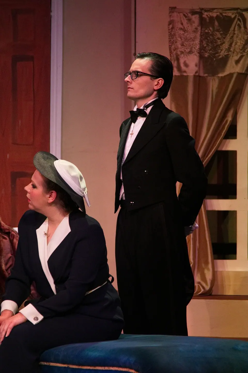 Willenhall Musical Theatre Company's 2016 production of Me and My Girl at Dormston Mill Theatre, Sedgley. Photograph 168 of 308.